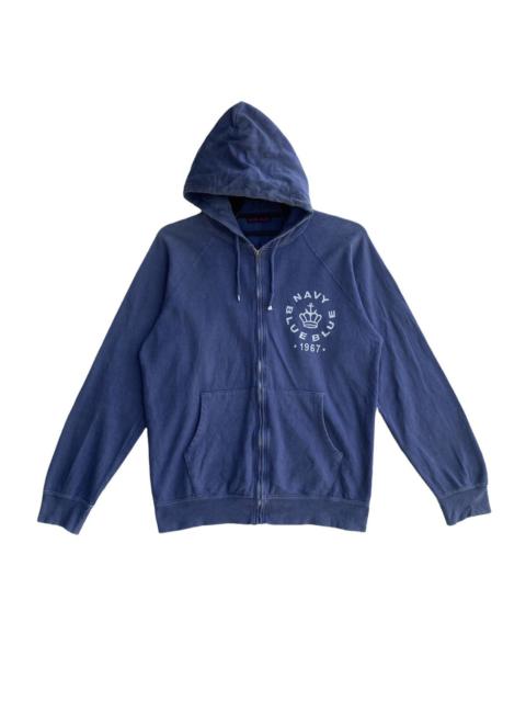 Other Designers Vintage - Navy by Blue Blue Japan hoodie zipper sweater jacket