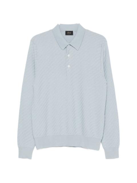 Brioni Brioni Men Cotton And Cashmere Polo Shirt
