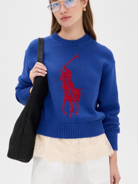 Polo Ralph Lauren Cotton Long Sleeve Crew Neck Pullover