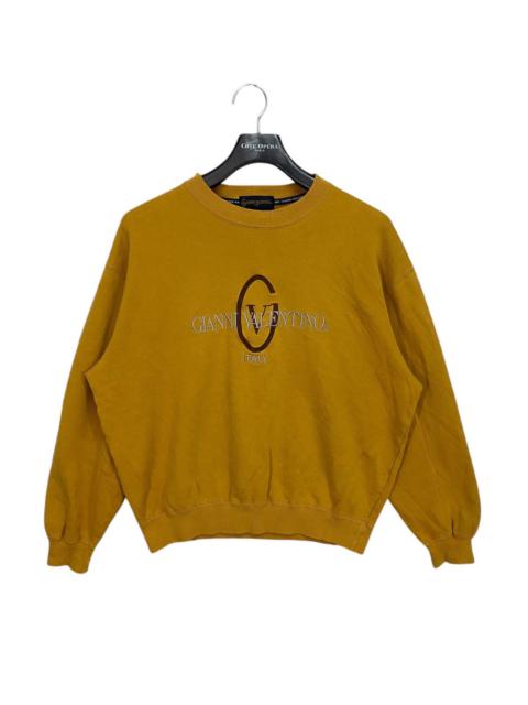 Other Designers Designer × Gianni Valentino - Vintage 90s gianni valentino italy spellout sweatshirt