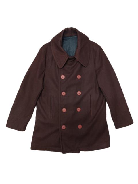 A.P.C. Vintage A.P.C. Wool Coat Double Breasted Brown