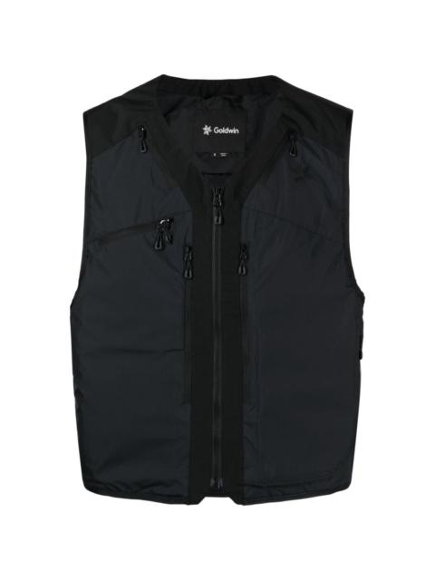 Pertex Shield 2L logo-embroidered padded gilet