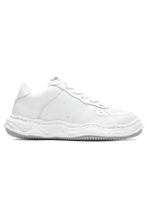 Maison MIHARAYASUHIRO WAYNE LOW OG SOLE LEATHER SNEAKER - WHITE