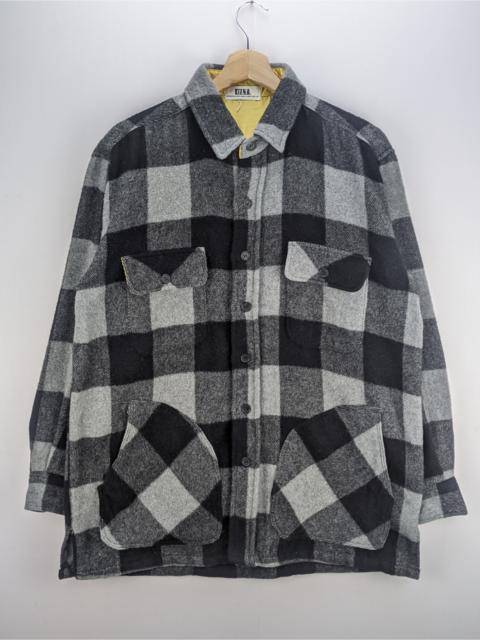 Other Designers Vintage - 🔥Offer🔥Wool Flannel Jacket Plaid by Ult