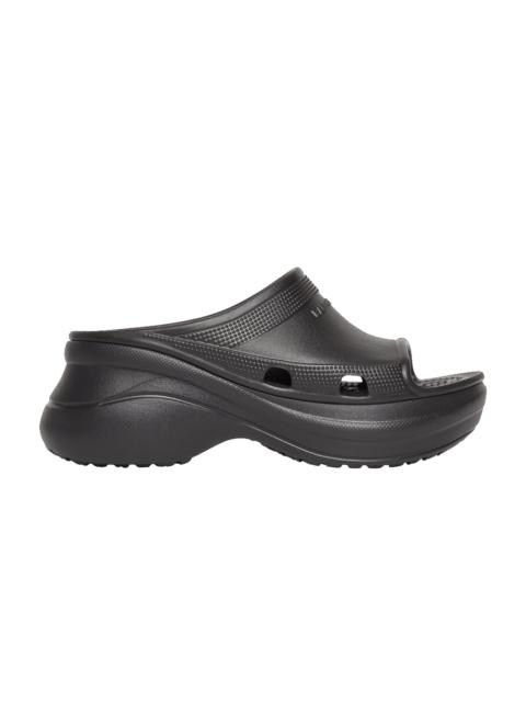 BALENCIAGA Crocs x Balenciaga Wmns Pool Slide Sandal 'Black'