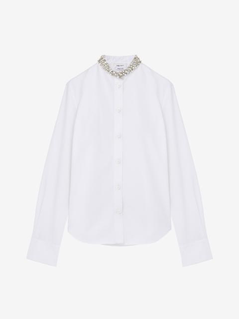 Alexander McQueen Crystal Embroidery Shirt