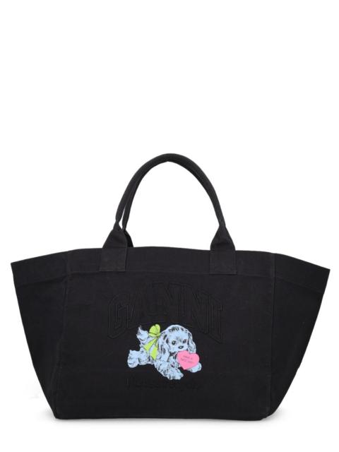 GANNI Ganni Women "Puppy" Tote Bag Xxl