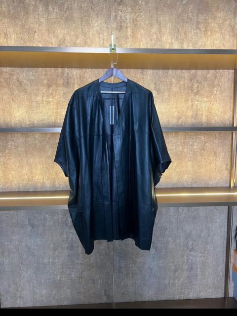 Rick Owens Rick Owens Leather Cape jacket