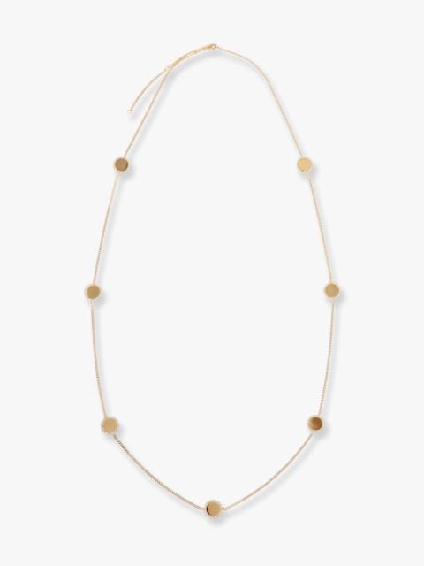 Celine Medaille Sautoir Metal Necklace