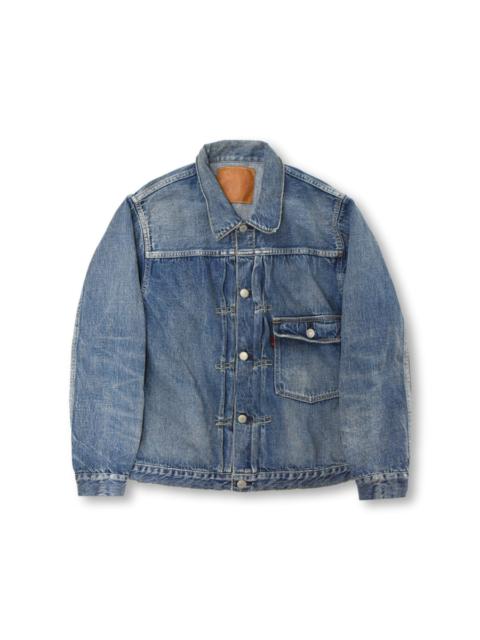 FULLCOUNT 2978-2107SS "Dartford Wash" Type 1 Super Smooth Denim Jacket 11.5oz