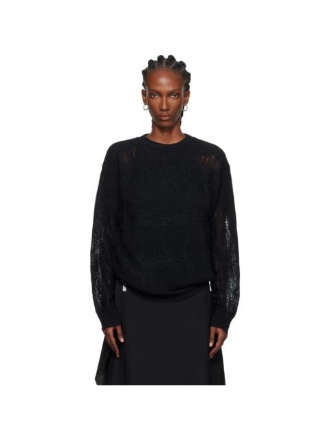 Ann Demeulemeester Black Lalla Oversize Sweater