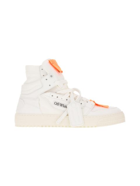Off-White White Leather And Fabric 3.0 Off Court Sneakers
