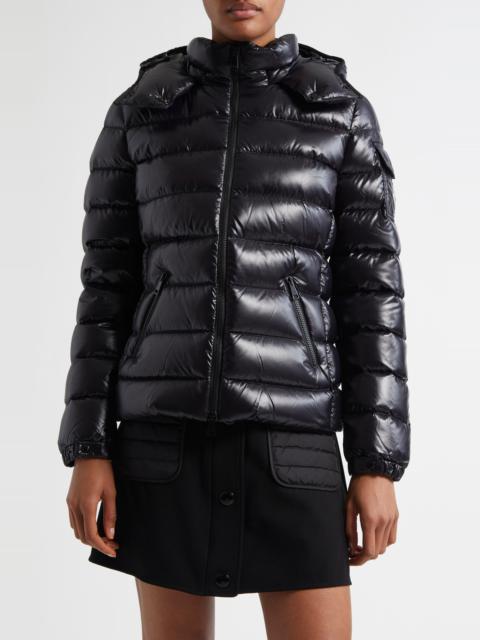 Moncler Moncler Bady Water Resistant Down Puffer Jacket in Black/Black at Nordstrom
