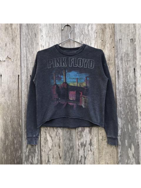 Other Designers Vintage - Vintage Junk Food Pink Floyd Crop Top Sweatshirt