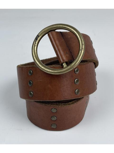 Other Designers Genuine Leather - studded leather belt tc22