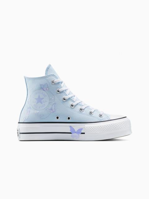 Converse Chuck Taylor All Star Lift Platform Butterflies