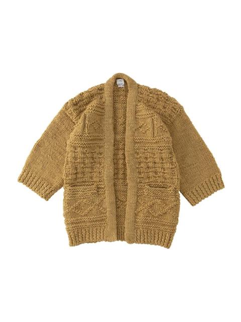 visvim KIMONO CARDIGAN HAND-KNIT W BEIGE