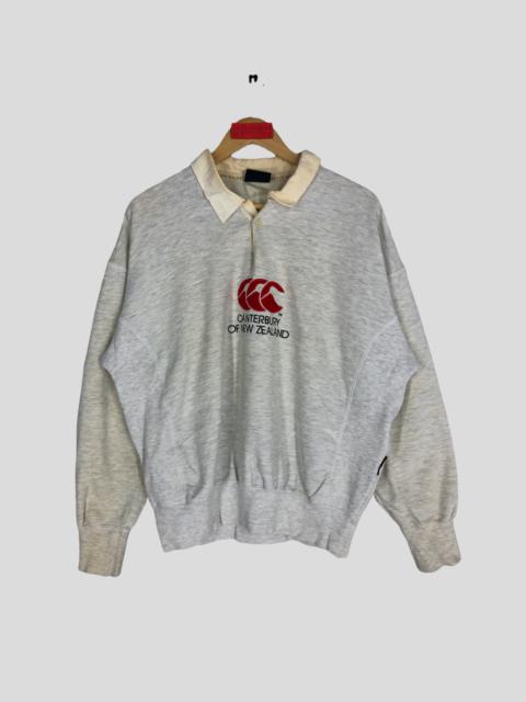 Other Designers Vintage - Vintage Canterbury of New Zealand Polo Rugby Longsleeve