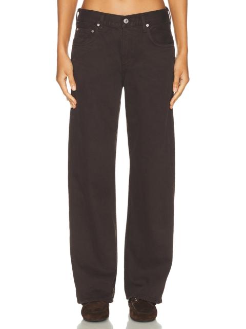 Citizens of Humanity Lindz Low Rise Easy Straight Jeans