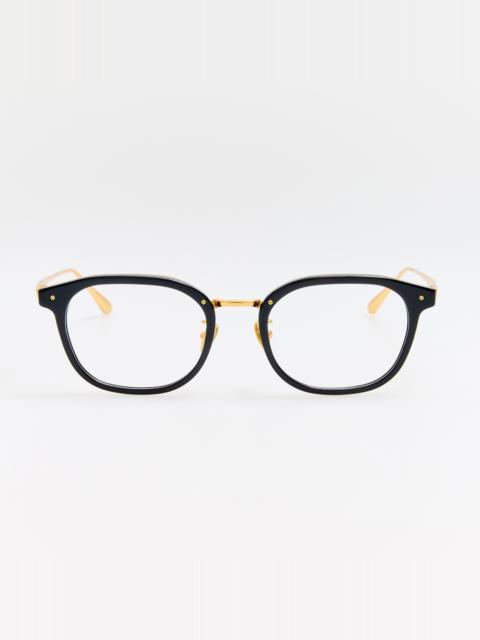 LINDA FARROW Bennet Optical in Black