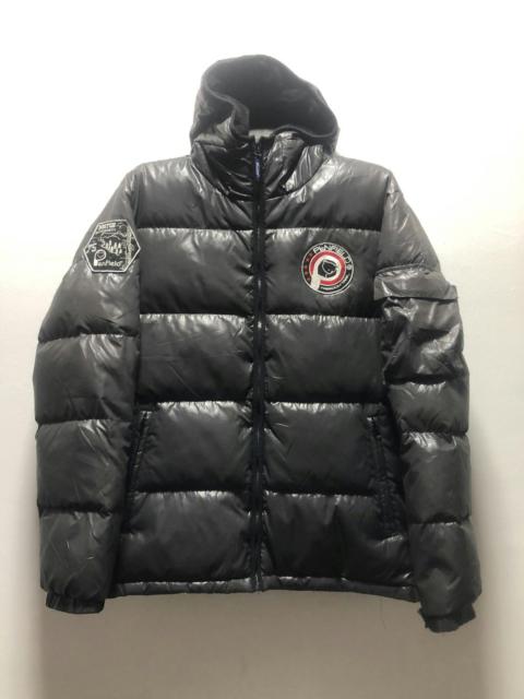 Other Designers PENFIELD Puffer Jacket Down Hoodie Freedom Trail Spellout