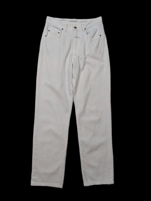 Other Designers Marithe Francois Girbaud - MFG White Regular Denim Jeans Bottom Trouser Pants