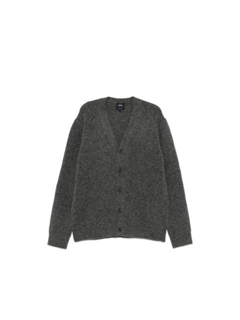 A.P.C. A.P.C. Grey Sweaters & Knitwear - Cardigans Men
