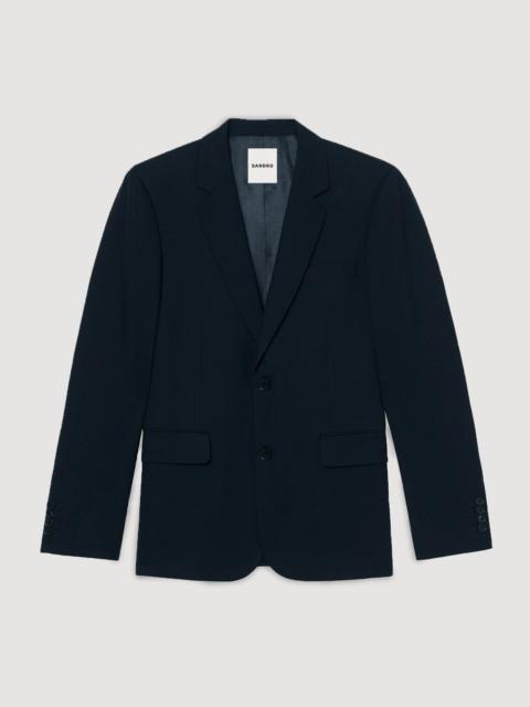 Sandro WOOL SUIT JACKET