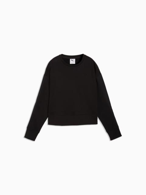 PUMA HER Women's Relaxed Crew Neck Sweatshirt