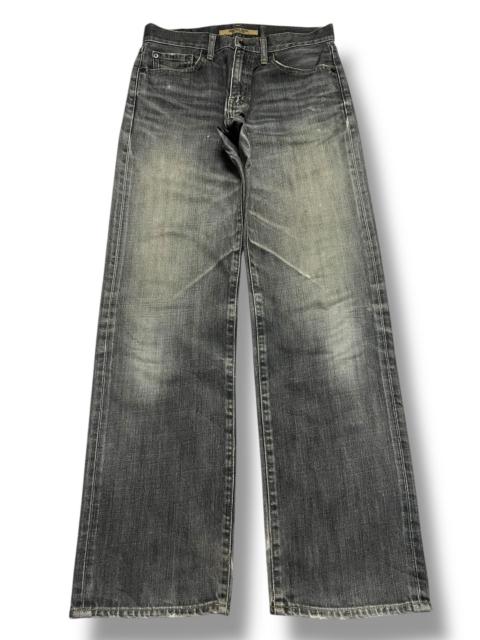 Other Designers Japanese Brand Black Mud Wash Style Jeans