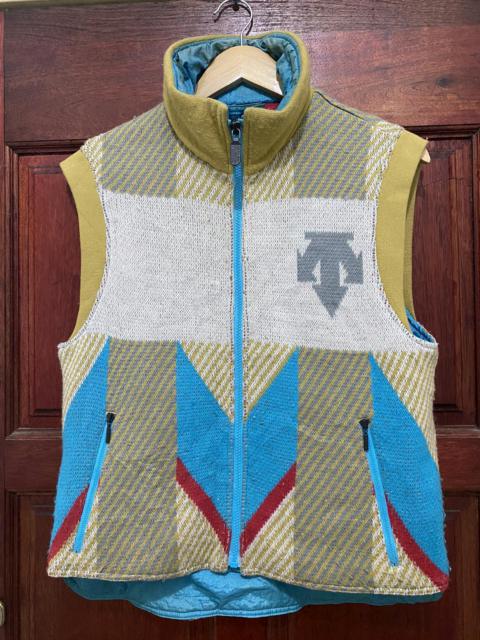 Other Designers Japanese Brand - Descente Reversible Navajo Style Vest Jacket