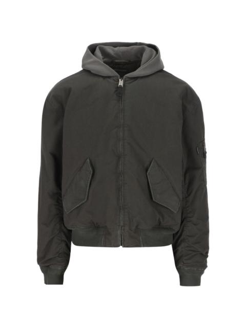 BALENCIAGA Balenciaga Men Cotton And Nylon Blend Bomber Jacket