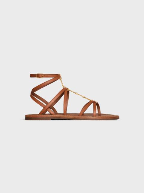 CELINE CELINE LYMPIA STRAPPY JEWEL SANDAL  IN CALFSKIN