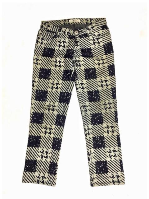 Other Designers IM Issey Miyake Tartan sport Denim jeans Pants