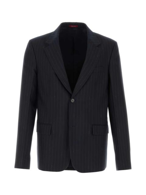 GUCCI Embroidered Wool Blazer