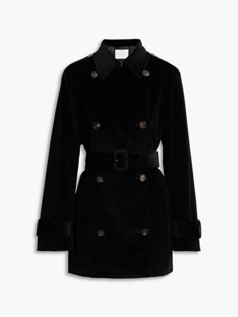 Other Designers Charlotte cotton-corduroy trench coat