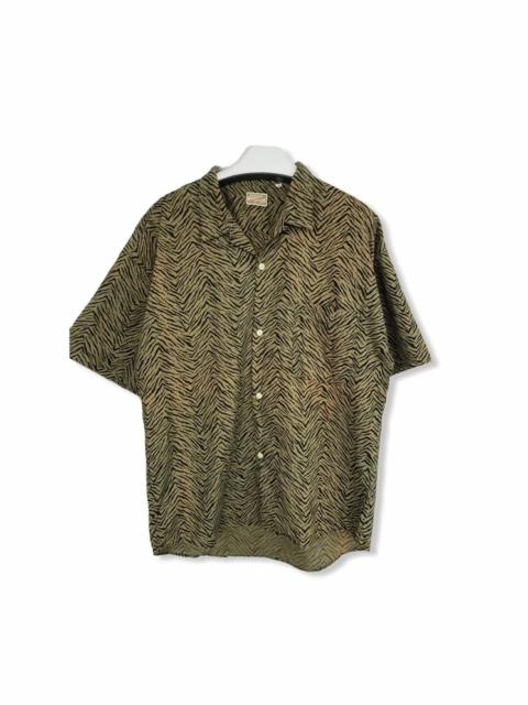 Other Designers Vintage - VintagePassenTiger Striped inspired Kapital Button Up Shirt