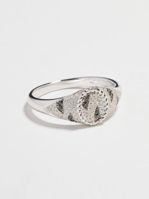 Yvonne Léon Baby Chevaliere Ovale Zebre Ring