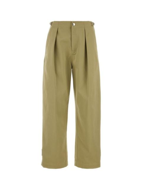 Burberry Woman Military Green Cotton Pant