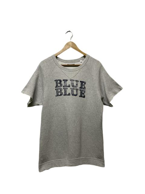 Other Designers Japanese Brand - VINTAGE BLUE BLUE SHORT SLEEVE SWEATSHIRT
