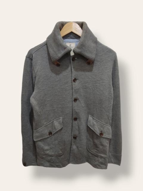 Archival Clothing - Orihica Garage Outfitter Workwear Button Up Sweater Jacket