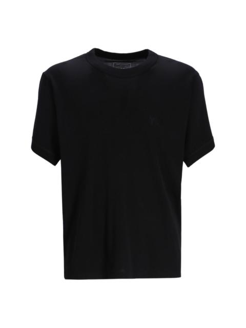 Y-3 LOGO-DETAIL COTTON T-SHIRT