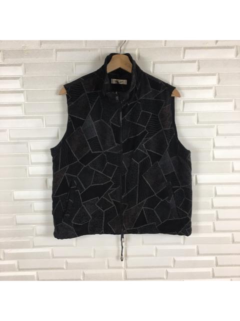 Other Designers Tracey Vest - Patchwork Design Japanese Brand Vest