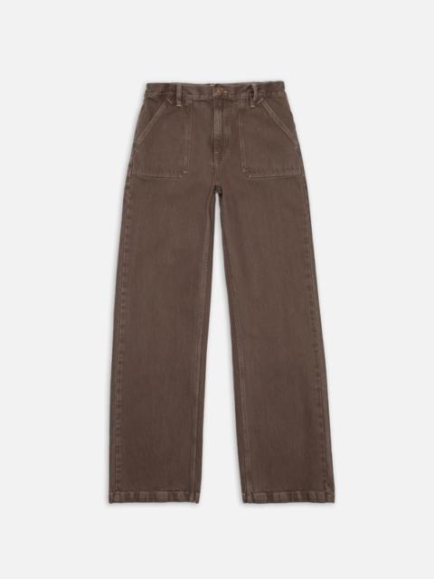 Nudie Jeans Asta Workwear Pants Espresso Brown