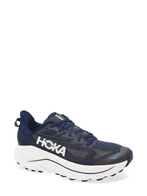 HOKA HOKA Challenger 8 Running Shoe in Midnight Blue /Grout at Nordstrom