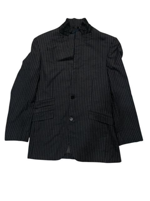 Burberry Burberry Black Label Pinstripe Blazer