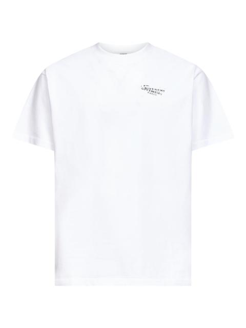Givenchy White GIVENCHY Stamp print T-shirt