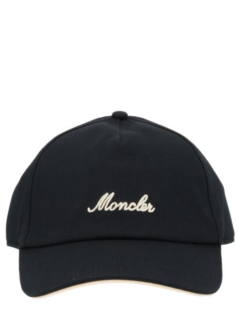Moncler Moncler Men Baseball Hat With Logo