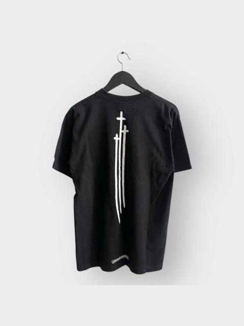 STEAL! 2000s Chrome Hearts Flight Track Triple Cross Tee (M)