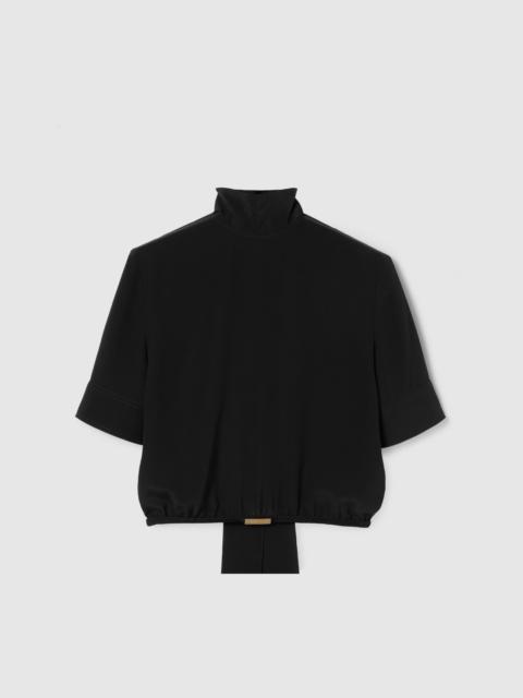 GUCCI Silk crêpe de chine top